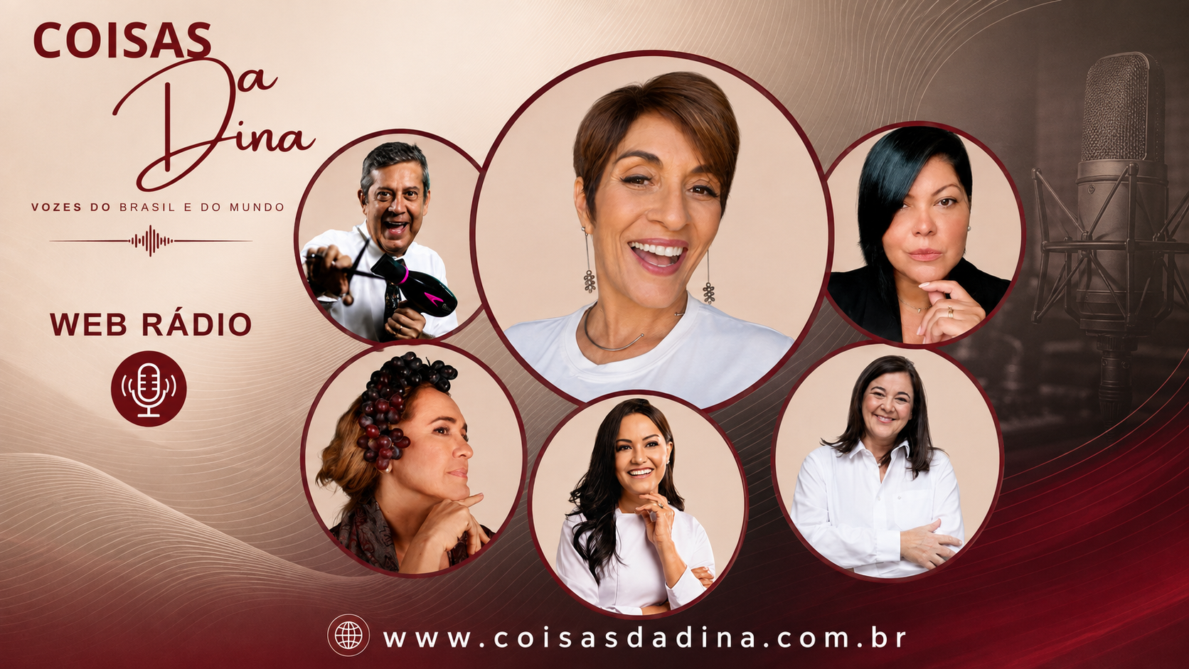 ​Web Rádio Coisas da Dina reúne conhecimento, música e vozes com história