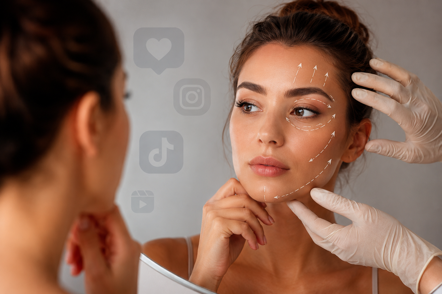 ​Excesso de vaidade ou pressão estética? Cresce a procura de jovens por cirurgias plásticas faciais